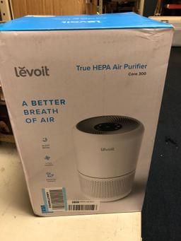 Levoit Air purifier and Breville coffee pot