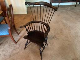 Wallace Nutting Windsor Chair w/ Claw arms