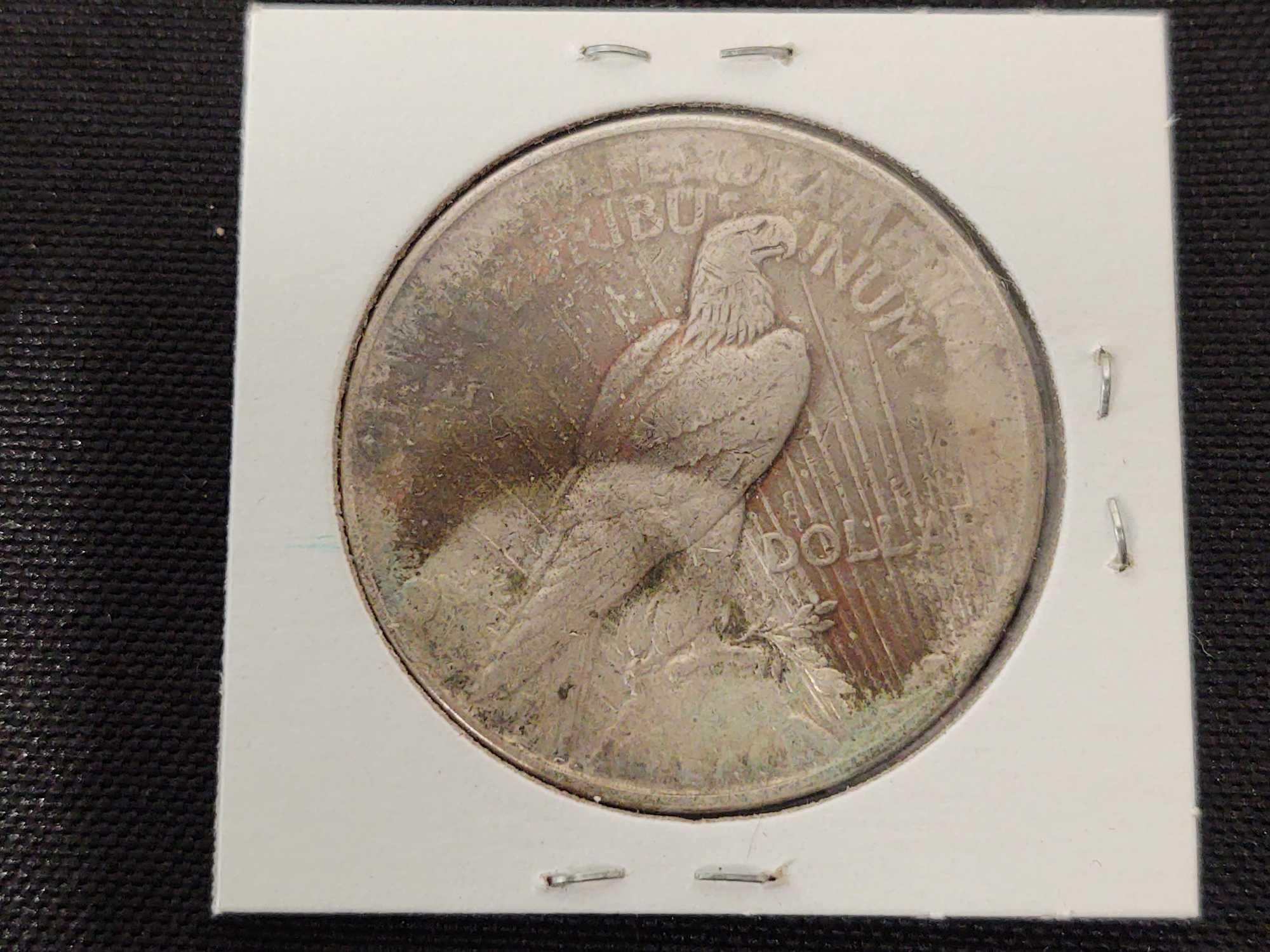 Peace Dollars 1922, '22s, '22s, '22d, '23, '23, '22