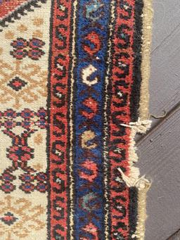 Persian handmade rug, 9.5 x 2.6