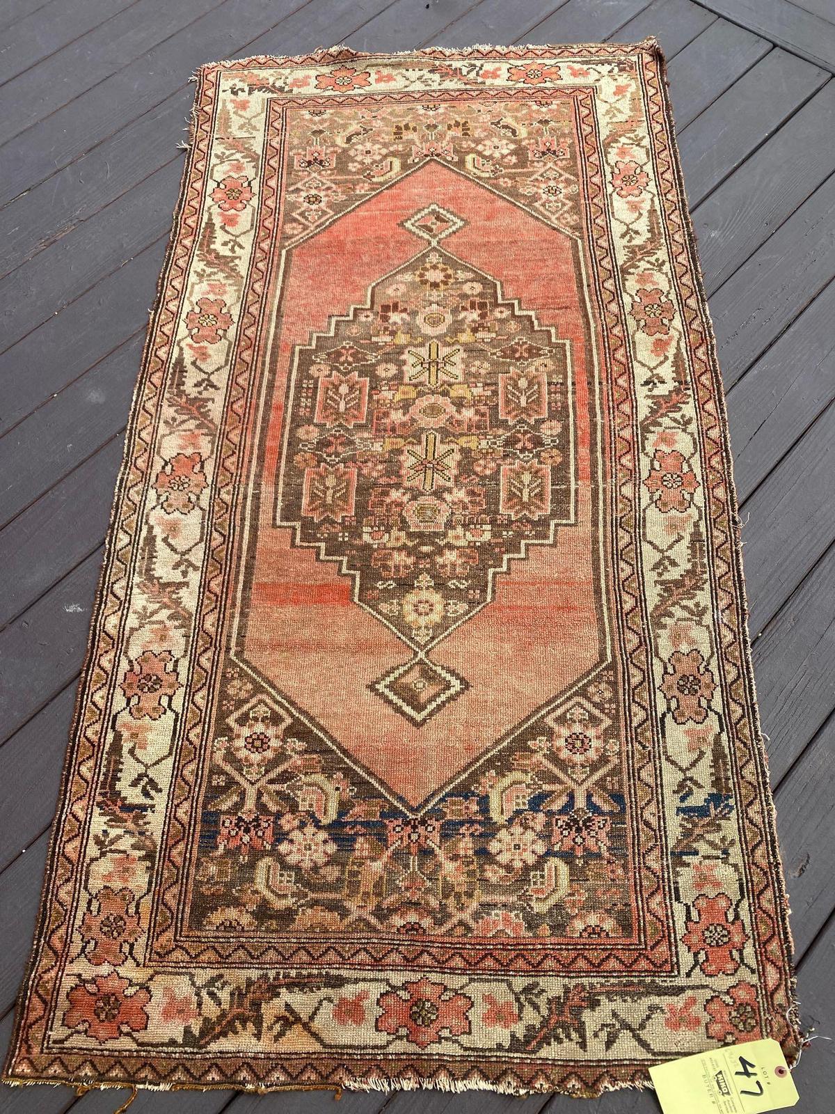 Persian rug, 6.4 x 3.3