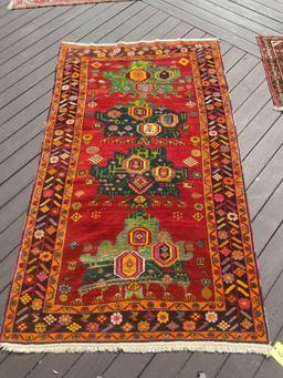 Persian handmade rug, 8 x 4.8