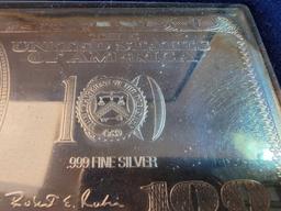 4 Troy Oz. $100 Silver Certificate