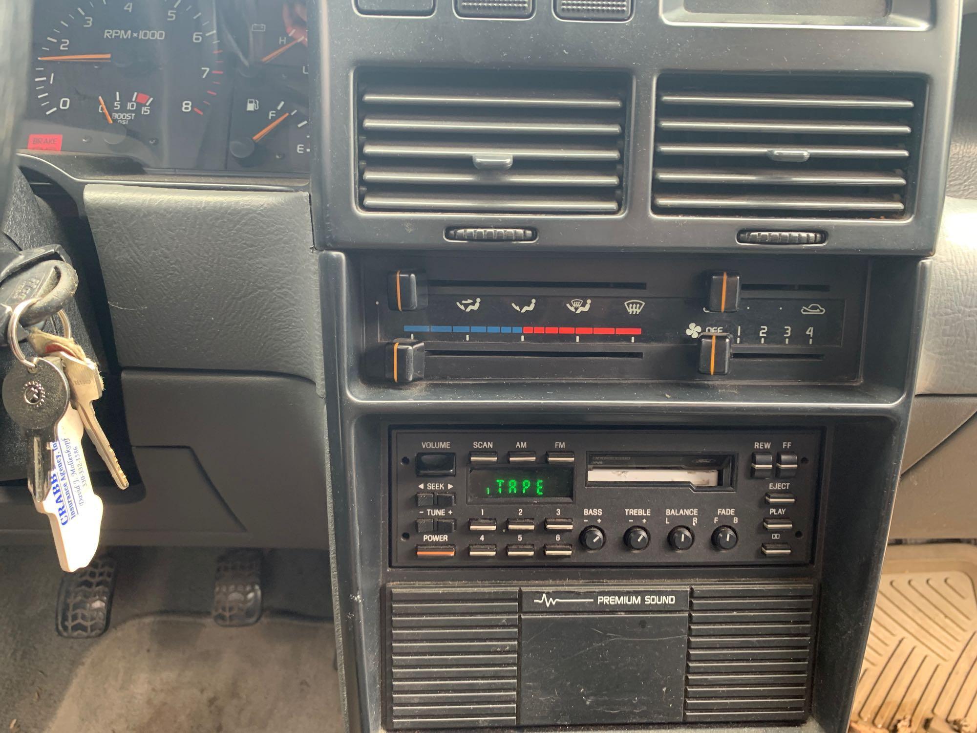 1991 Mercury Capri MR2 Turbo Convertible w/ Hard Top