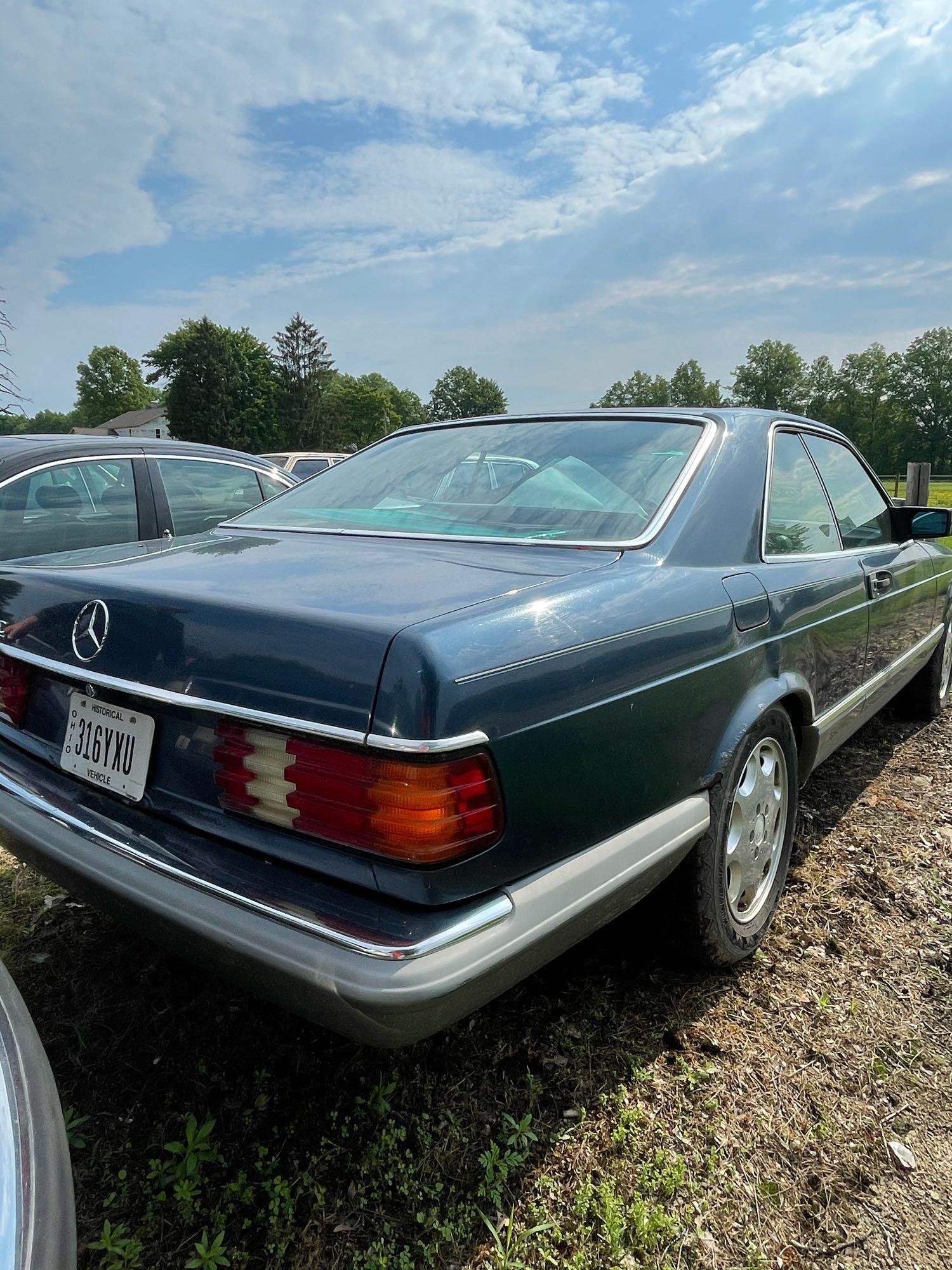 1983 Mercedes Benz 380 SEC, 38C, 2 Door, Auto, Runs, 148K
