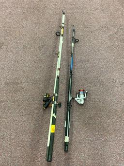 Shakespeare and Zebco Fishing Poles