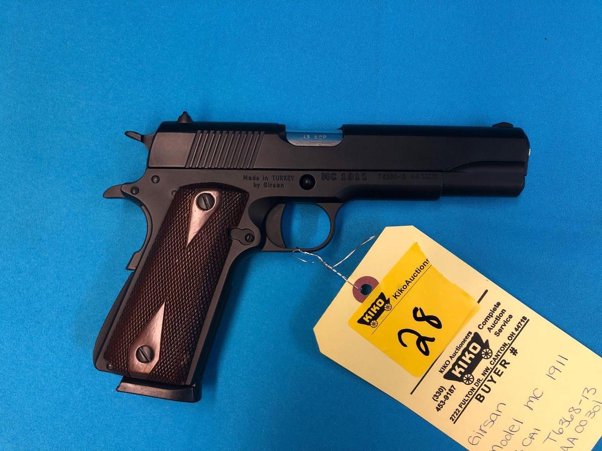 Girsan MC1911 45cal T636813/AA00301 with hardcase