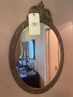 Oval mirror