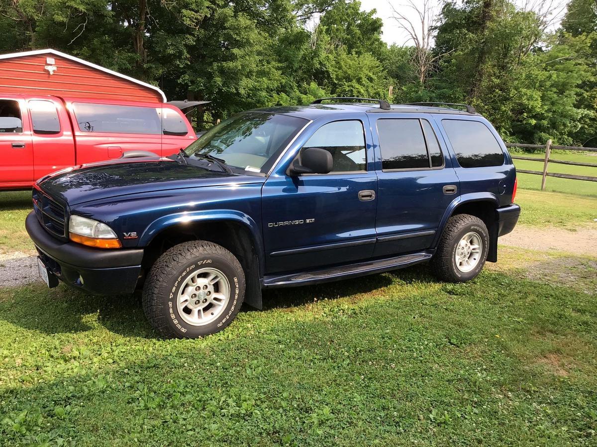 2000 Dodge Durango, 193,753 miles. Runs