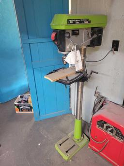 Kawasaki 16" floor-model drill press with laser and worklight