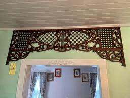 Antique Oak Victorian Fretwork