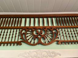 Antique Oak Victorian Fretwork