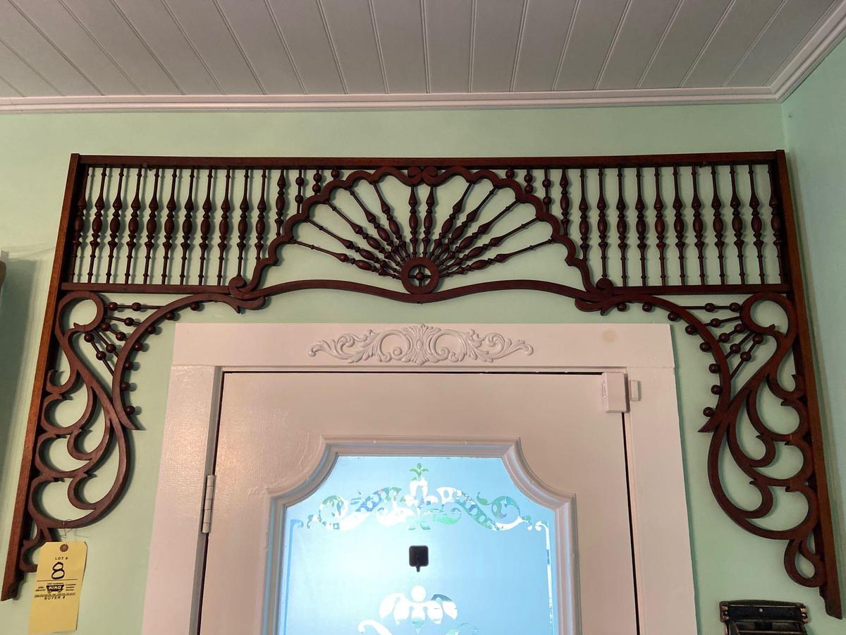 Antique Oak Victorian Fretwork