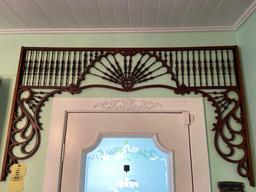 Antique Oak Victorian Fretwork