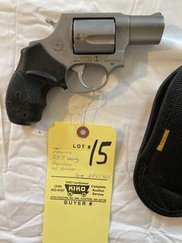 Taurus .357 mag, 5-shot revolver, holster