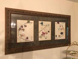 (2) framed prints