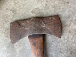 Yard tools - double axe -