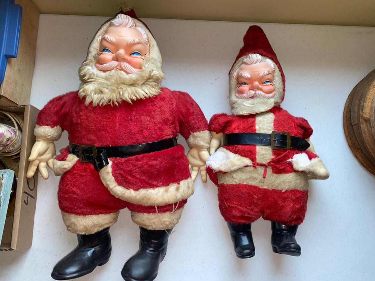 Early Santa dolls