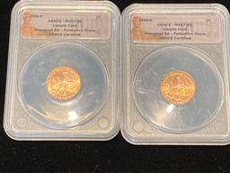 Graded 2009 P & D Lincoln Cent MS67 RD