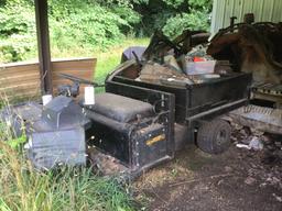 Cushman Cart w/ contents