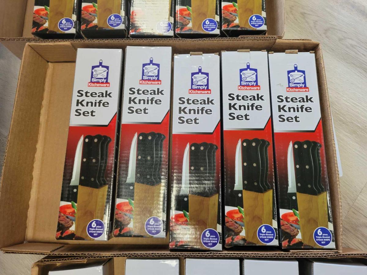 5 Simply Kitchenware steak knife sets