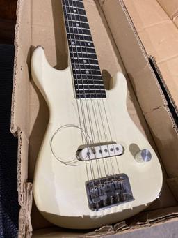 Jr. pro synsonics 5 string electric guitar