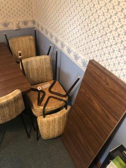 Dinette, (6) Chairs and Extra Leaf