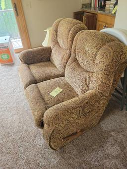 La-Z-Boy reclining loveseat