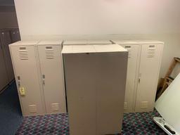 4 Two Locker Sections