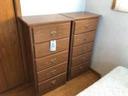 Full Sized Bed, (2) Chests