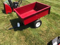 Dumping Lawn Cart