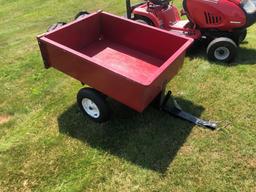 Dumping Lawn Cart