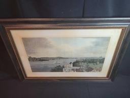 J Farington R.A.del "View of London from Lambeth" 2ft x 2.6ft