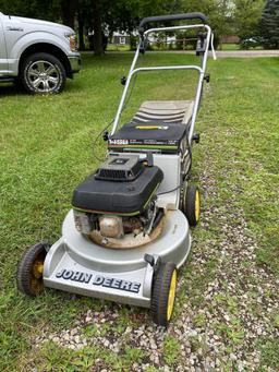 John Deere 14SB 21 inch 4.5hp mower with bagger