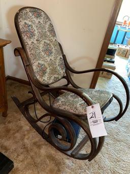 Bentwood rocking chair