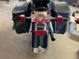 1999 Harley Davidson softail custom. Lots of upgrades. Runs. Odometer discrepancy, motorcycle shows