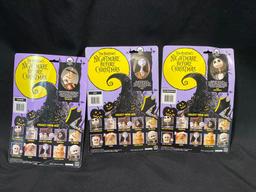 Nightmare Before Christmas Figures, The Mayor, Sally, Jack Skellington