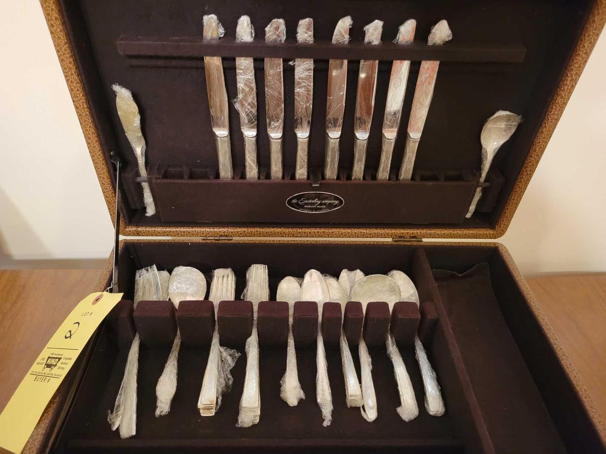 52-pc. set of sterling silver