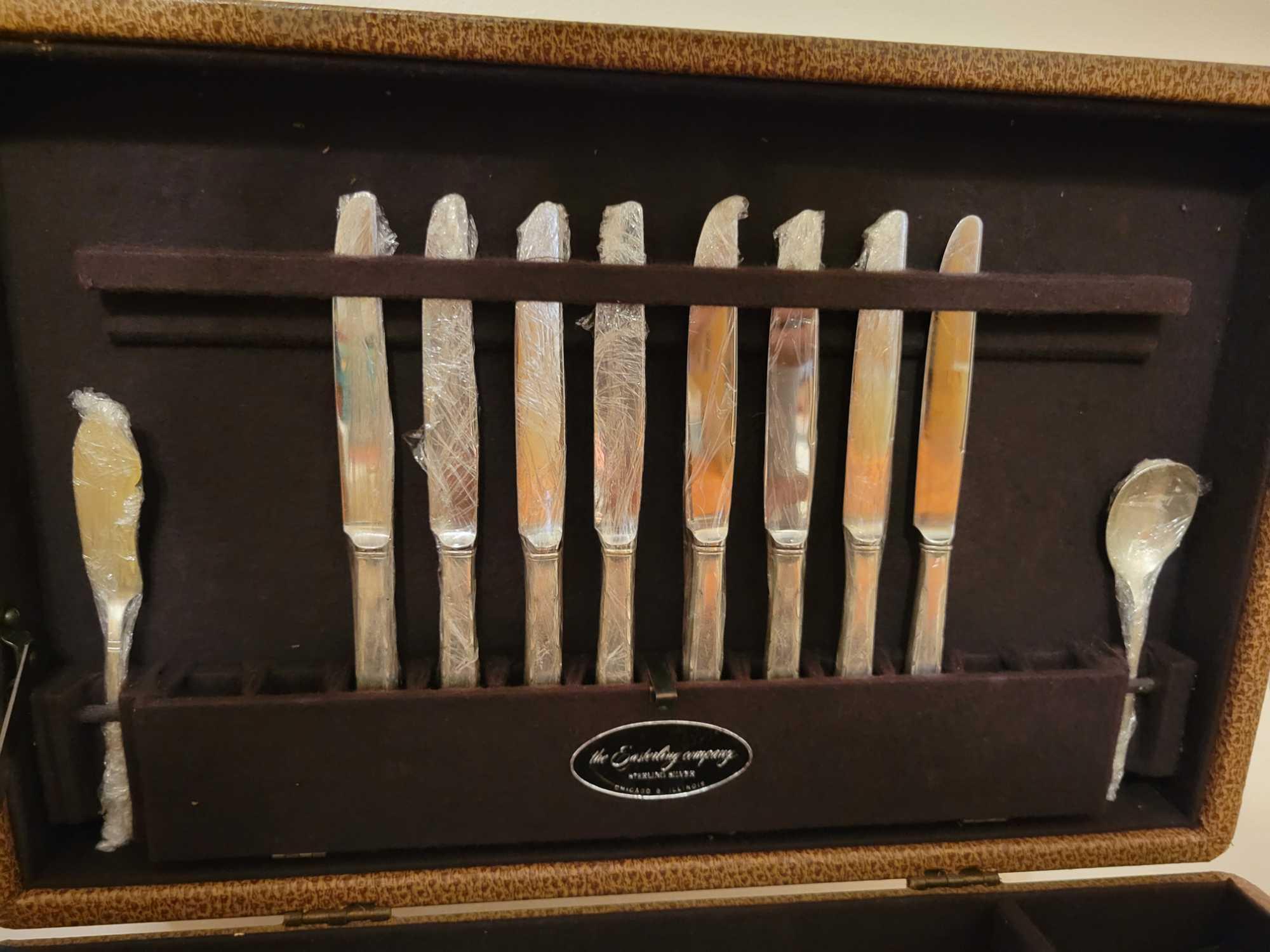 52-pc. set of sterling silver