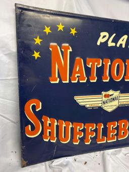 National Shuffleboard sign