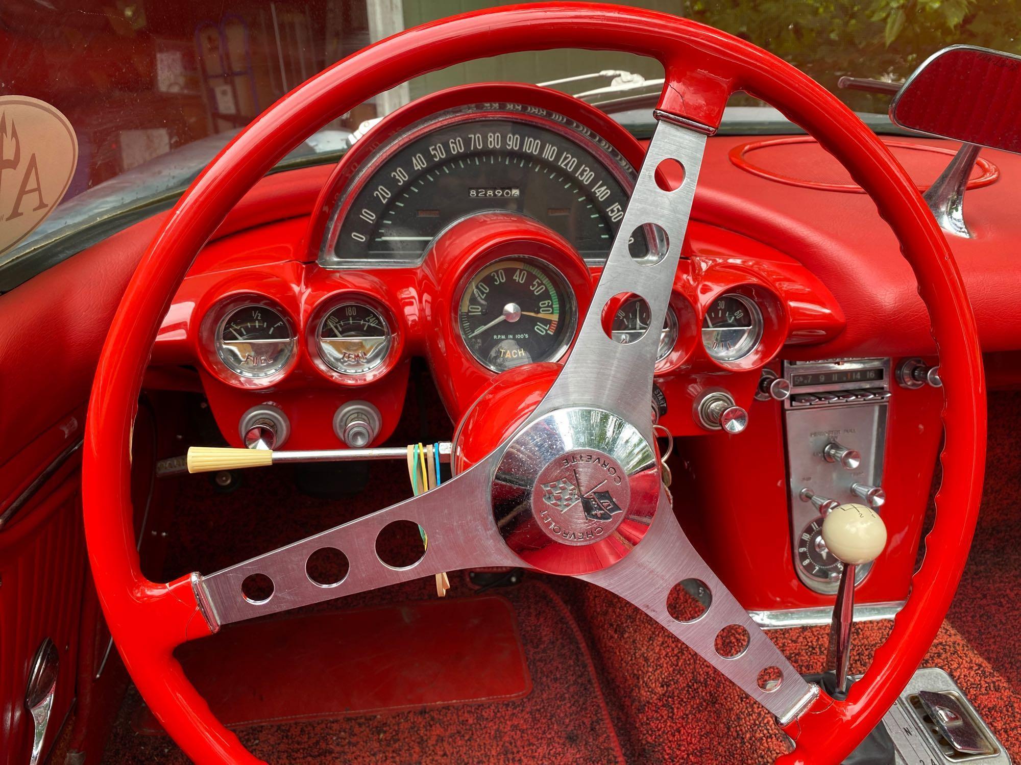 1962 corvette hard top convertible, California car