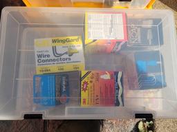 Plano Toolbox and Assorted Electrical Hardware