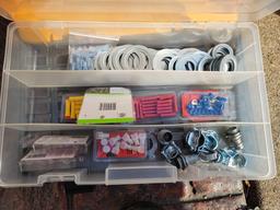 Plano Toolbox and Assorted Electrical Hardware