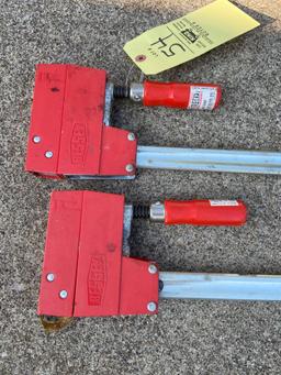 (2) Bessey Bar Clamps