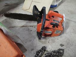 2 Stihl Chainsaws and extra chain