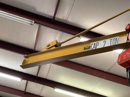 2ton floor mount jib crane