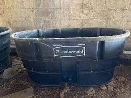 New 150 gallon Rubbermaid water tub