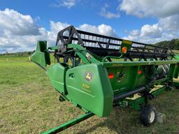 2005 John Deere mod 625F flex head