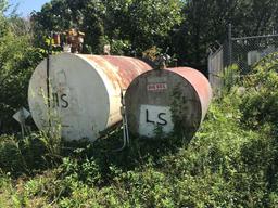 2,500-gallon fuel tank