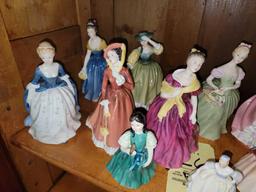 (10) Royal Doulton Figures